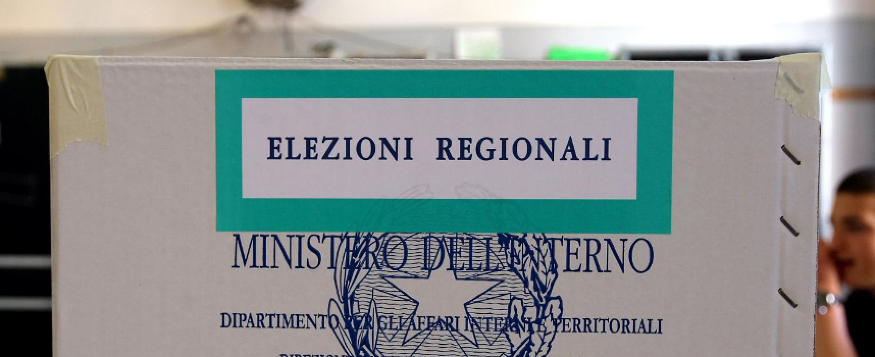 Urna elezioni regionali