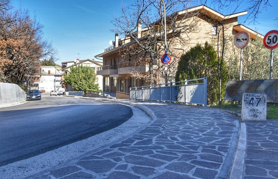 Marciapiede Via Frentana