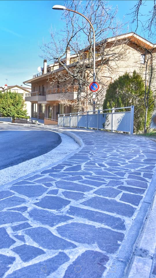 Marciapiede Via Frentana