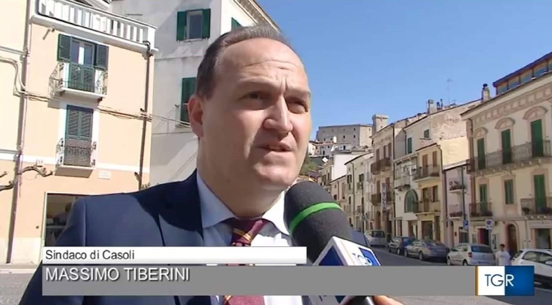 Il Sindaco Massimo Tiberini ai microfoni del TGR Abruzzo
