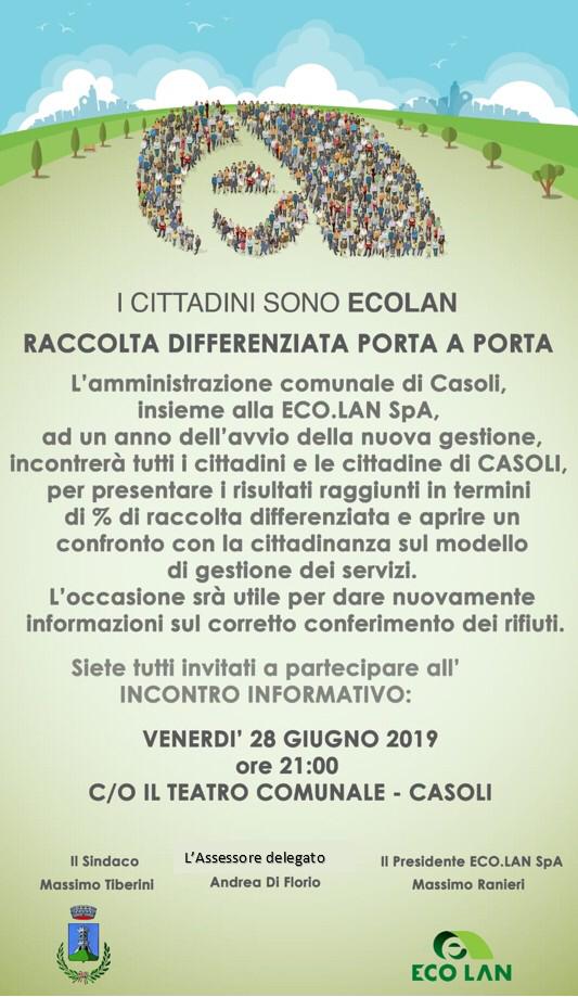 Incontro formativo 28 giugno 2019