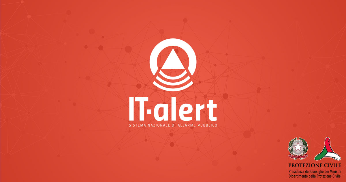 IT allert - Servizio BETA Protezione civile