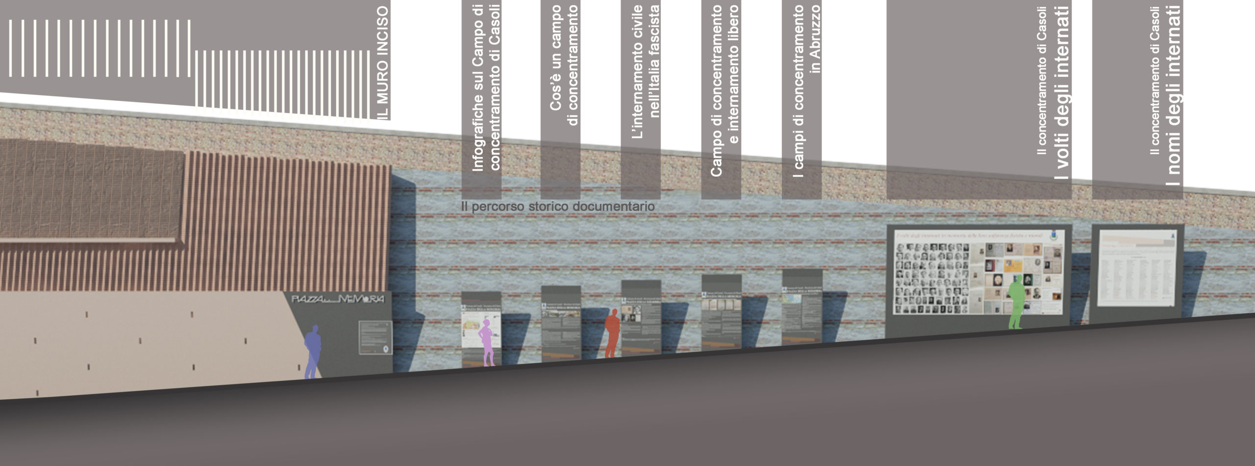 Prospetto Piazza della Memoria