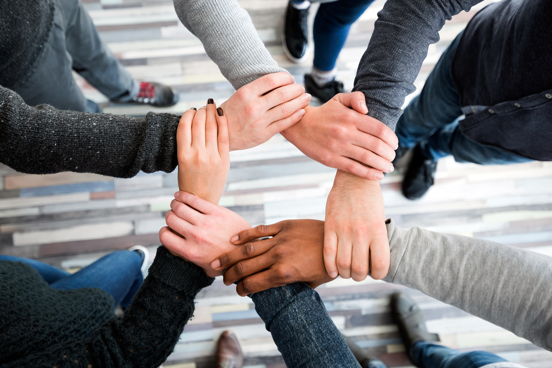 Inclusione mani sociale