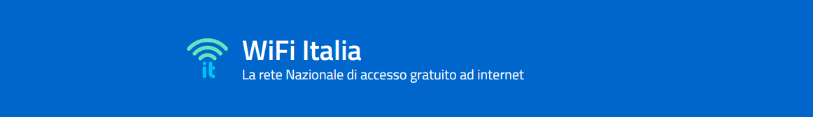 WiFi Italia Banner con logo
