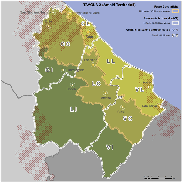 PTCP Provincia di Chieti - Cartografia
