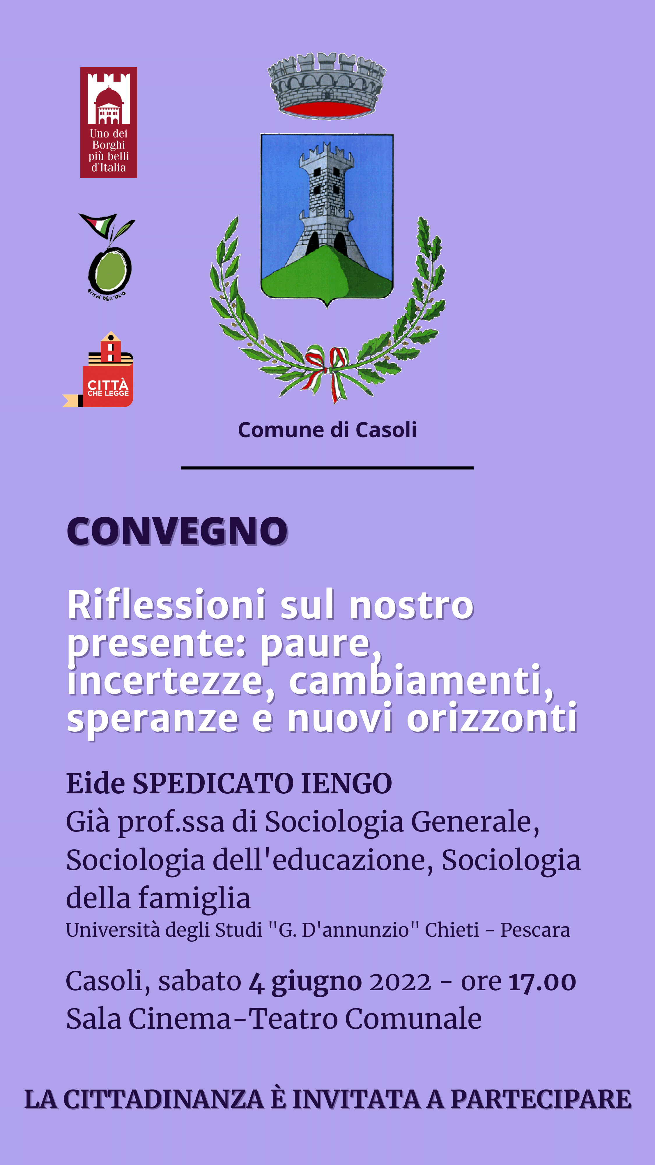 Manifesto per il convegno 4 giugno 2022